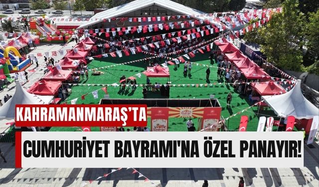 Kahramanmaraş'ta Cumhuriyet Panayırı Başladı: Çocuklar ve Aileler İçin Eğlence Dolu Üç Gün!