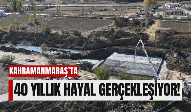 Kahramanmaraş Büyükşehir'den Göksun'a 40 Yıl Sonra Gelen Yatırım!