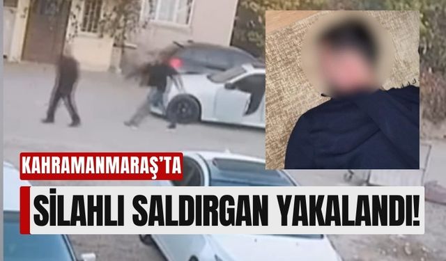 Kahramanmaraş Elbistan'da Silahlı Saldırı: Saldırgan Tabancayla Yakalandı!