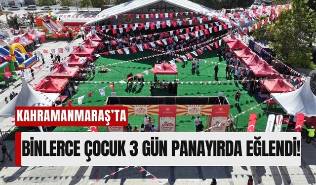 Cumhuriyet'in 101. Yılında Kahramanmaraş'ta Panayır Coşkusu