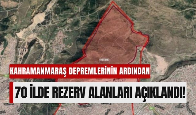 Kahramanmaraş Depremleri Sonrası Rezerv Alan Seferberliği!