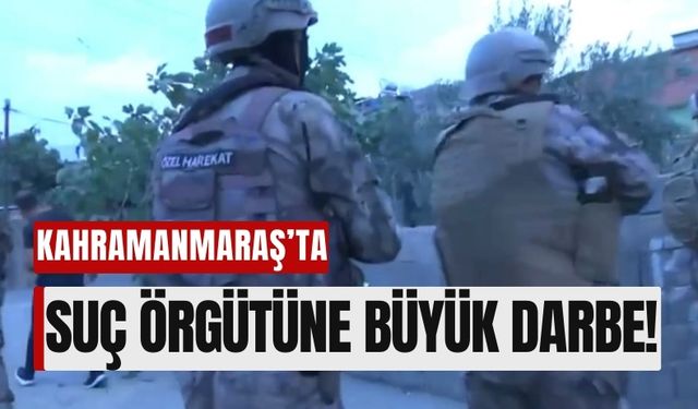 Kahramanmaraş’ta Tefecilik ve Silahla Tehdit Operasyonu: 21 Gözaltı!