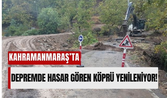 Kahramanmaraş Büyükşehirden Bertiz’e Modern Köprü!