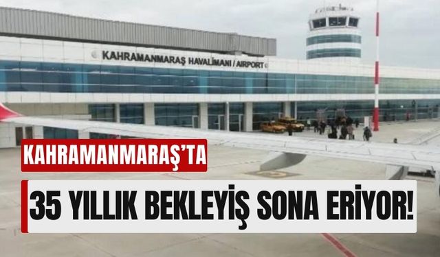 Kahramanmaraş’ta 35 Yıllık Bekleyiş Sona Eriyor: ILS Cihazı Montajına Başlanıyor