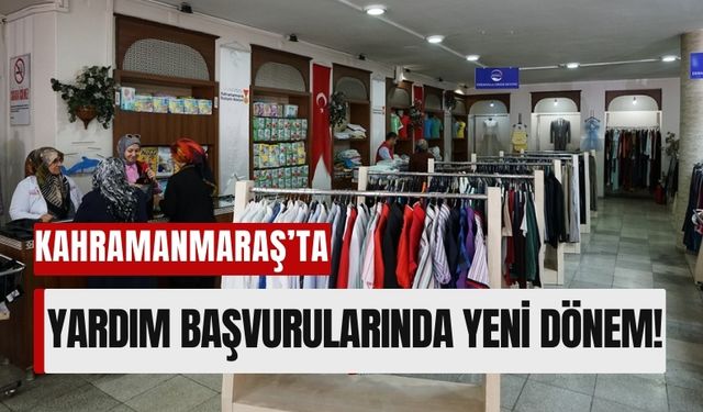 Kahramanmaraş’ta Sosyal Yardım Başvuruları Artık Online!