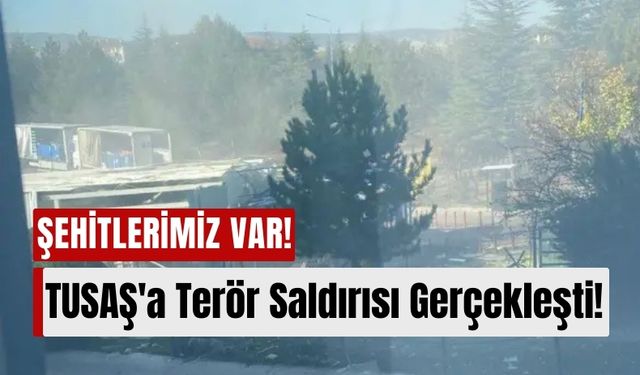 Ankara Kahramankazan'daki TUSAŞ Tesislerine Terör Saldırısı Düzenlendi!