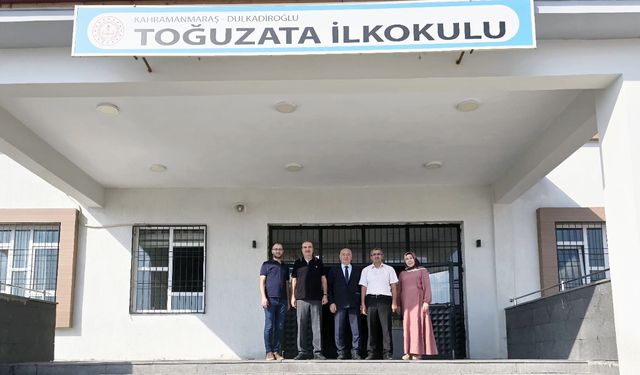 Yaşayan Tarih Mahmut Toğuzata’dan “Toğuzata” Okuluna  Ziyaret