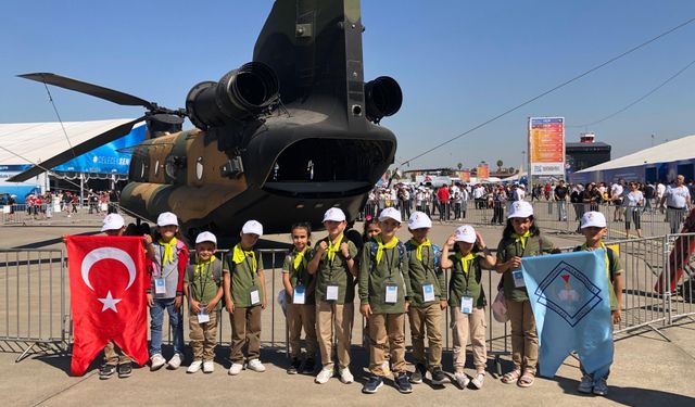 Toğuzata İlkokulu Öğrencilerininin Teknofest Heyecanı