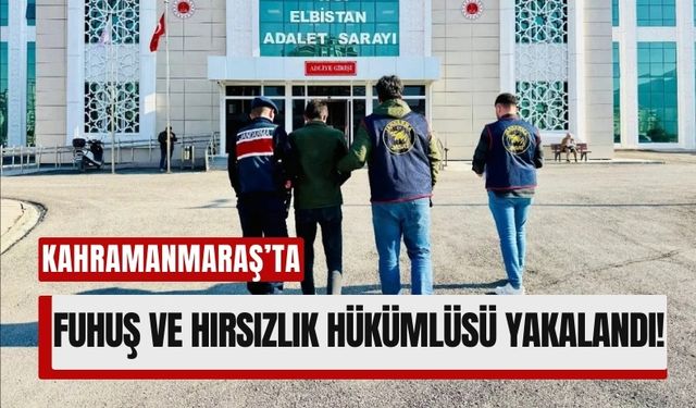 Kahramanmaraş’ta Çocukları Fuhuşa Teşvik Suçundan Aranan Firari Yakalandı!