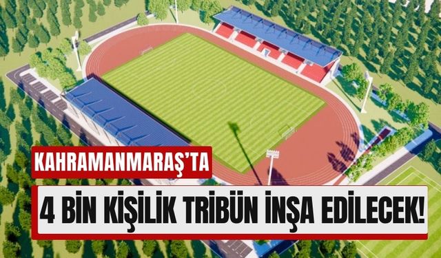 Kahramanmaraş'a Yeni Spor Kompleksi Yapılacak!