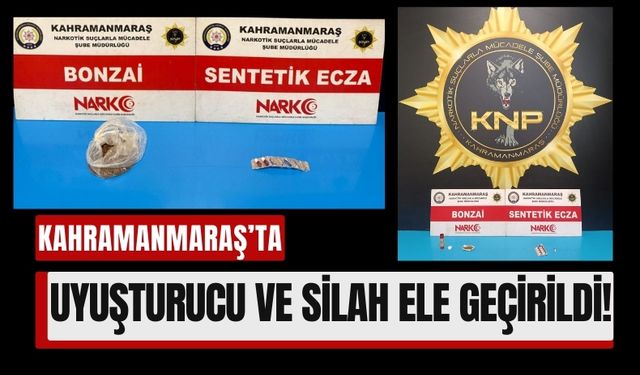 Kahramanmaraş'ta Uyuşturucu ve Hırsızlık Operasyonlarında 78 Gözaltı!