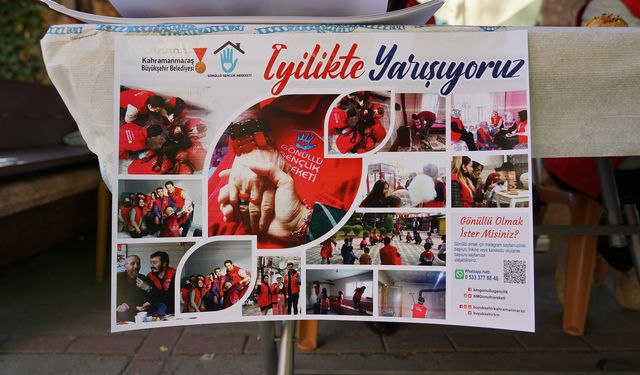 Gönüllü Gençlik Hareketi, Kahramanmaraş’ta İyilik Köprüleri Kuruyor!