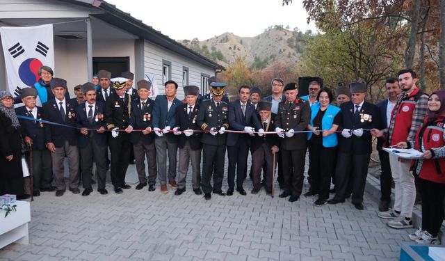 Kahramanmaraş'taki Kore Gazilerine Kore Cumhuriyeti'nden Vefa Eli