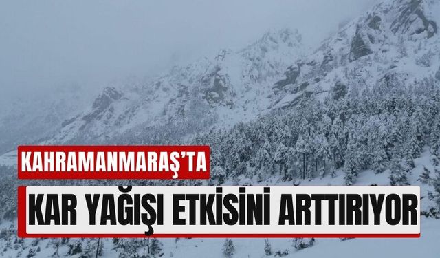 Kahramanmaraş'ta Yeni Yıl Öncesi Hava Durumu: Yağmur ve Kar Kapıda!