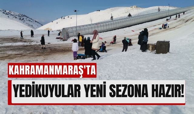 Kahramanmaraş'ın Zirvesinde Kış Keyfi: Yedikuyular Kayak Merkezi Hizmete Açıldı!