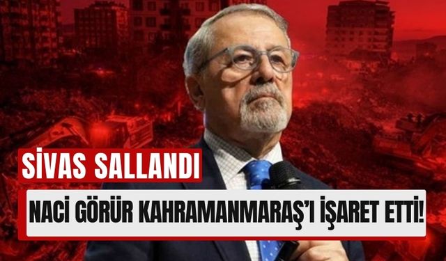 Sivas'taki 4.4 Büyüklüğünde Sarsıntı, Kahramanmaraş Depreminin Etkisi!