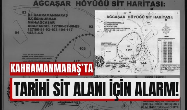 Kahramanmaraş'ta Skandal İddia: TOKİ Sit Alanına Hafriyat Döktü!