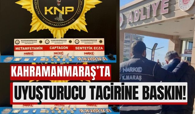 Kahramanmaraş Polisi Suçüstü Yakaladı: Uyuşturucu Taciri Tutuklandı!