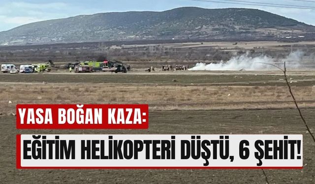 Askeri Eğitim Uçuşunda Acı Kaza: Şehit Sayısı 6'ya Yükseldi