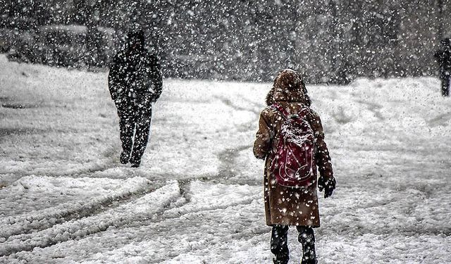 Yarın 30 Aralık Pazartesi hangi illerde okullar tatil edildi