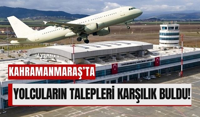 Kahramanmaraş’ta Tepkiler Etkili Oldu: Uçak Biletleri Düştü!