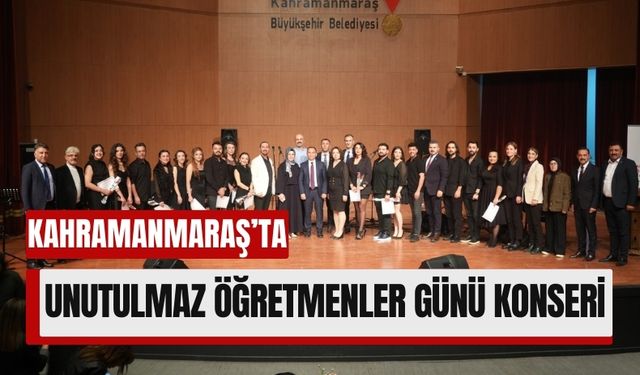 Kahramanmaraş’ta Öğretmenler Türk Halk Müziği ile Gönülleri Fethetti