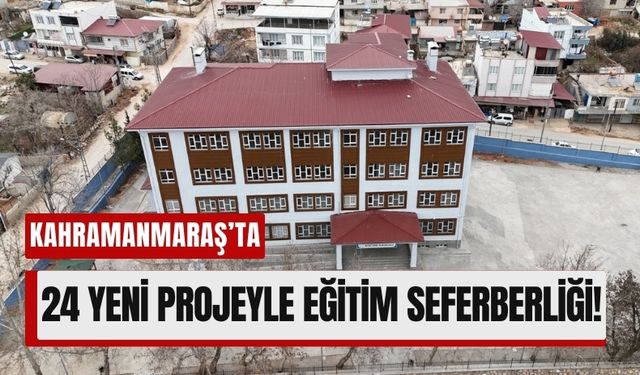 6 Şubat Depreminden Sonra Pazarcık'ta Yeni Okullar İnşa Ediliyor!