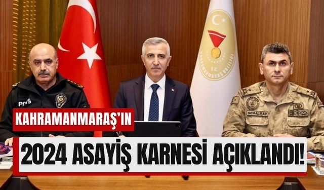 2024'te Kahramanmaraş'ta Güvenlik Operasyonlarında Tarihi Başarı!