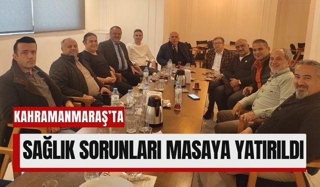 Kahramanmaraş'ta Doktorlardan İş Bırakma Eylemlerine Destek!