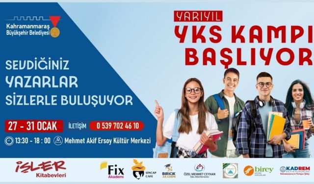 Kahramanmaraş'ta YKS Adayları İçin Özel Program