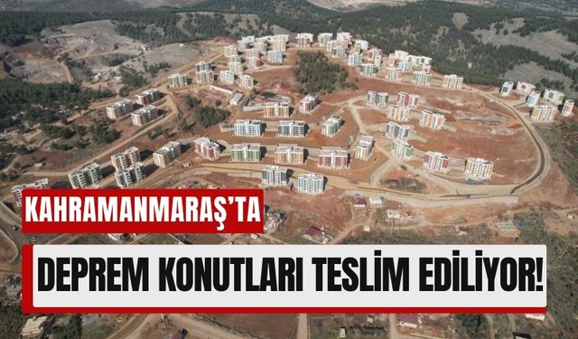 Kahramanmaraş Türkoğlu’nda Binlerce Depremzede Aile Yeni Evlerinde!