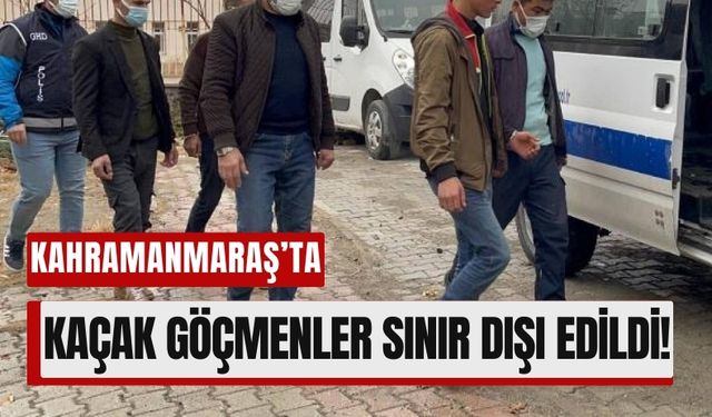 Kahramanmaraş'ta Kaçak Göçmenler Tek Tek Yakalanıyor!