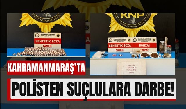 Kahramanmaraş’ta Suçlulara Geçit Yok: 57 Kişi Tutuklandı!