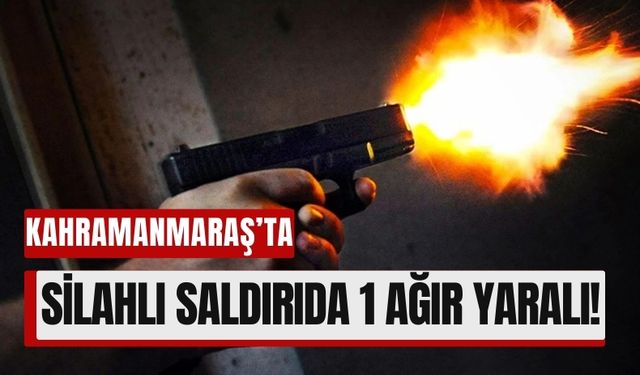 Kahramanmaraş'ta Gece Yarısı Sokak Ortasında Silahlı Saldırı!