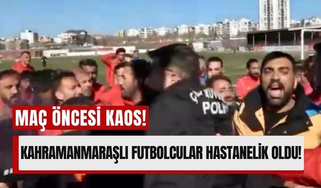 Kahramanmaraşlı Futbolculara Şanlıurfa'da Çirkin Saldırı!