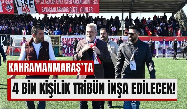 Kahramanmaraş'a Yeni Stadyum ve Spor Kompleksi