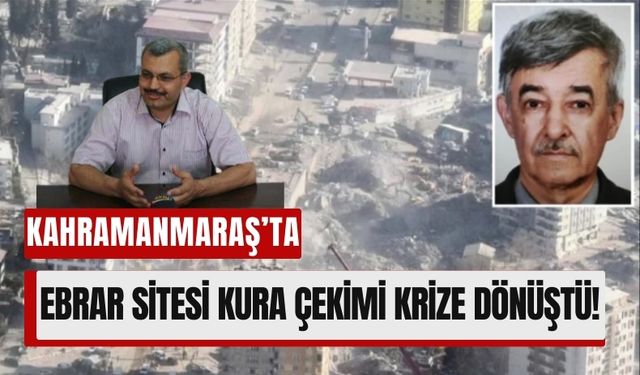 Kahramanmaraş’ta Depremzedelerin Kura Tepkisi: Müteahhitlere Çıkan Konutlar İptal Edildi!