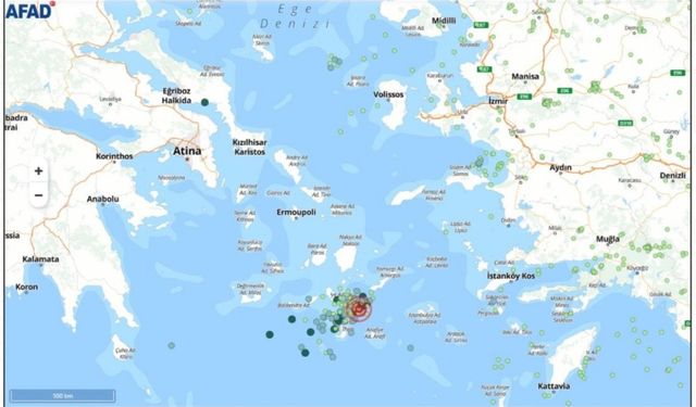 Ege Denizi'nde Deprem Fırtınası: 400'ü Aşkın Sarsıntı Kaydedildi!