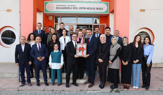 Mustafa Otrar Kahramanmaraş’ta Özel Eğitim Çalışmalarına Destek Sözü Verdi