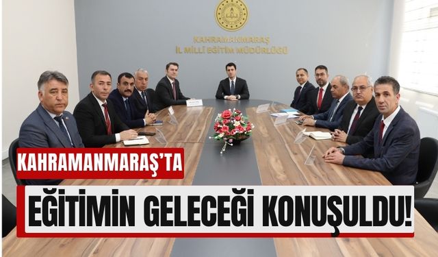 Bakan Yardımcısı Macit, Kahramanmaraş’ta Eğitim Çalışmalarını İnceledi