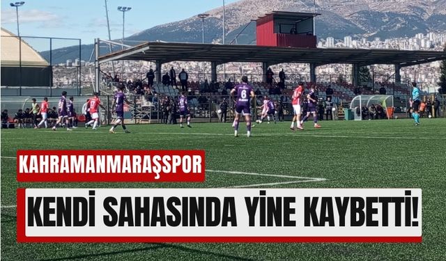 Ligde Umutlar Azalıyor! Kahramanmaraşspor Evinde 3 Puanı Kaçırdı