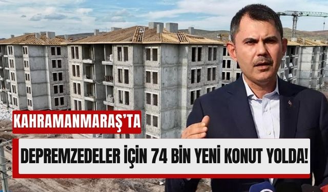 Kahramanmaraş’ta Şehir Yeniden İnşa Ediliyor: Yıl Sonunda Tüm Konutlar Teslim!