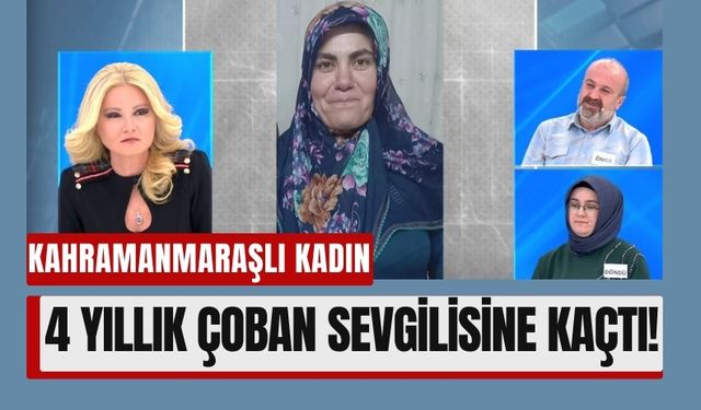 Kahramanmaraşlı Kadın TikTok’ta Tanıştığı Çoban Sevgilisine Kaçtı!