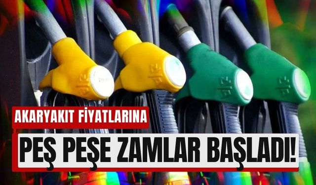Akaryakıta Zam Yağmuru: LPG, Benzin ve Motorinde Büyük Artış!