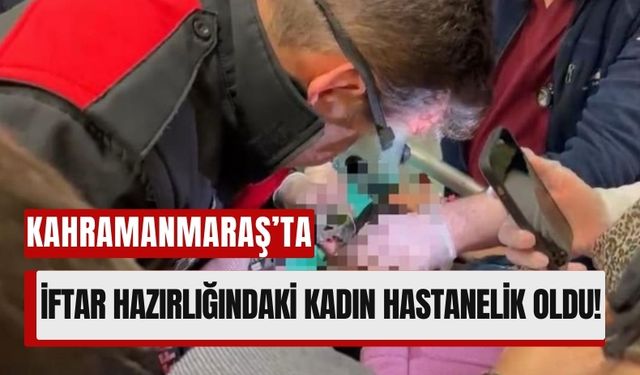 Kahramanmaraş'ta Blender Kadının Parmağını Koparıyordu!