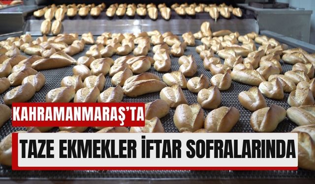 Kahramanmaraş'ta Halk Ekmek 90 Büfede Satışta!