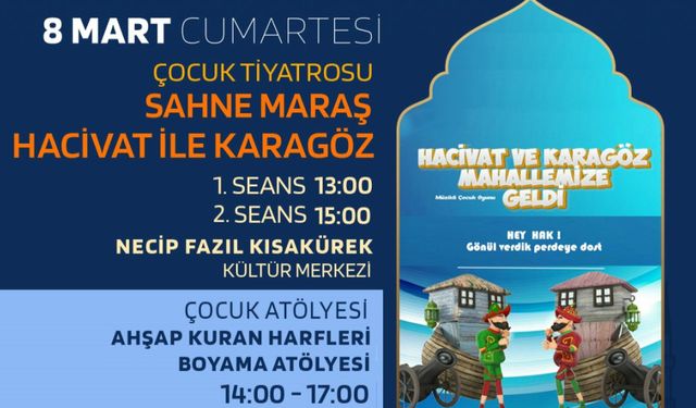 Kahramanmaraş’ta Minikler İçin Ramazan Şenliği!