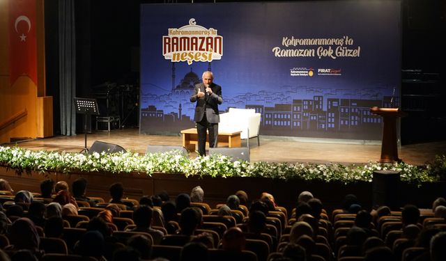 Kahramanmaraş’ta Şiir ve Edebiyat Dolu Ramazan Gecesi