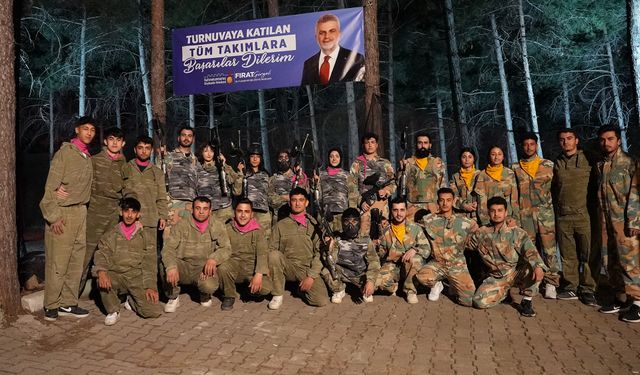 Kahramanmaraş’ta Gençler Paintball Turnuvasında Ter Döktü!