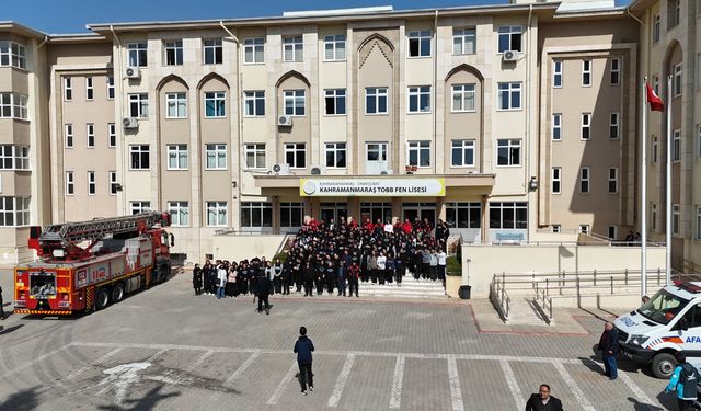 Kahramanmaraş’ta Gerçeği Aratmayan Deprem Tatbikatı!